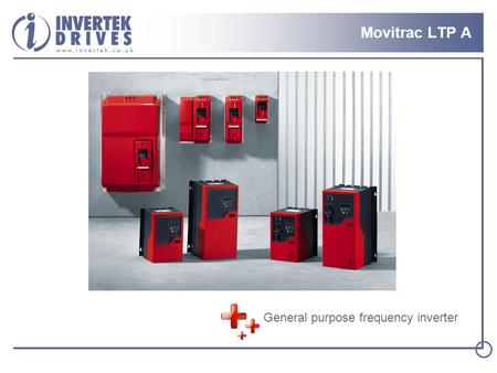 Movitrac LTP A General purpose frequency inverter.