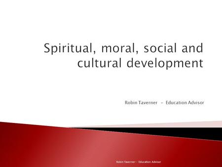 Spiritual, moral, social and cultural development