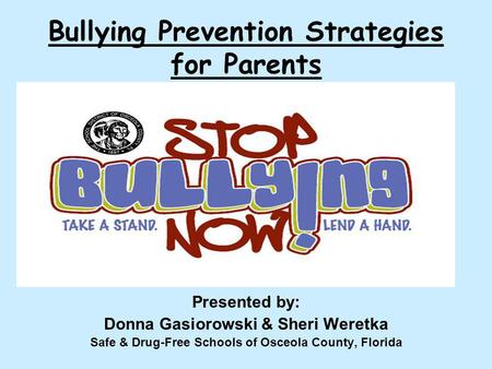 Bullying Prevention Strategies for Parents