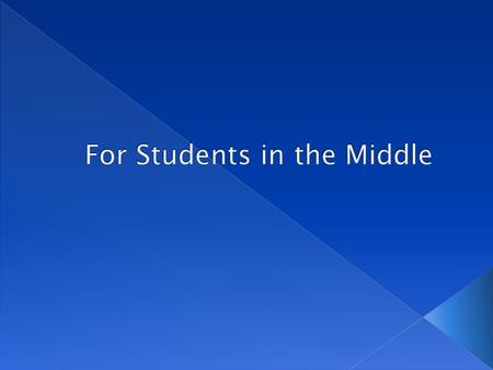 Successful completion of the following requirements:  Language Arts– 3 middle school level or higher courses  Mathematics – 3 distinct middle school.