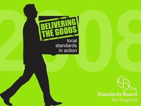 In confidence Chair: Storm Westmaas Principal Legal Adviser, the Standards Board for England Speakers: Bernadette Livesey Chief Law and Administration.