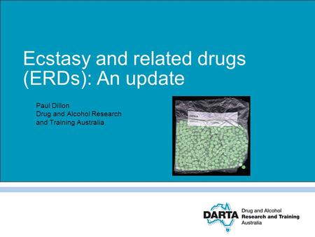 Ecstasy and related drugs (ERDs): An update