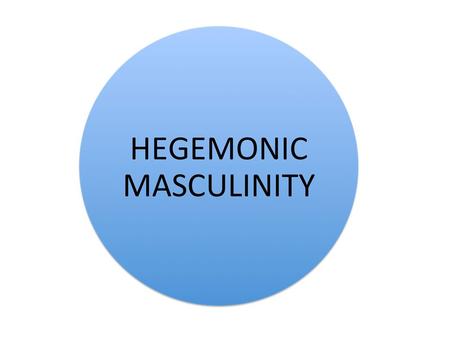 Use this term to describe structures and relationships in society that appears to be based on male dominance and female oppression. Sport and physical.