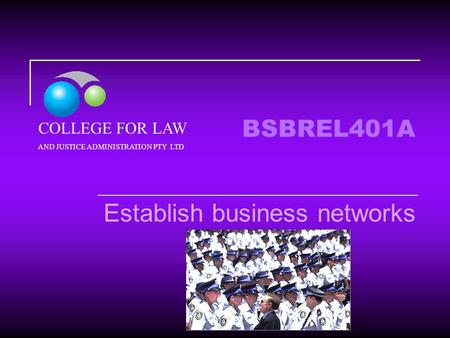 Establish business networks