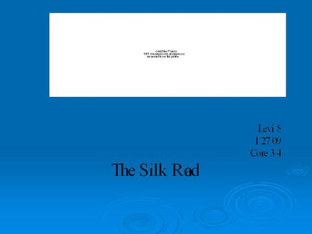 Opening the Silk Road The opening of the Silk Road helped the development of many countries. The Road was established in the Han Dynasty for political.