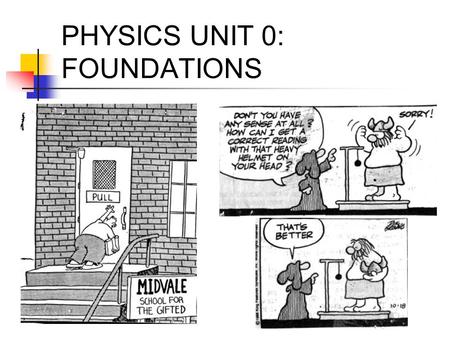 PHYSICS UNIT 0: FOUNDATIONS. MEASUREMENT Units of Measure - Metric System (SI) Fundamental Units: defined by scientists DimensionUnit Symbol lengthmeterm.