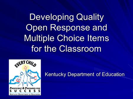 Kentucky Department of Education