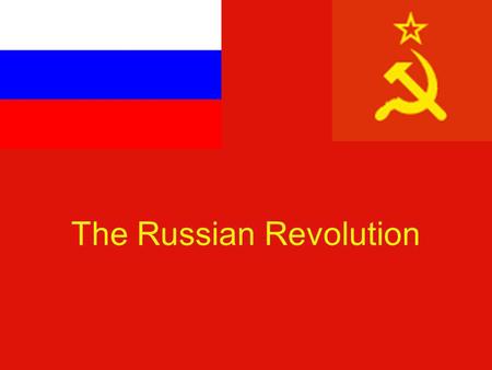 The Russian Revolution