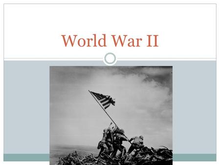 World War II. How did WWII begin? The Treaty of Versailles ending WWI made Germany and Austria so poor and so desperate that when Hitler came along and.