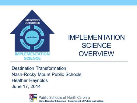 Implementation Science overview