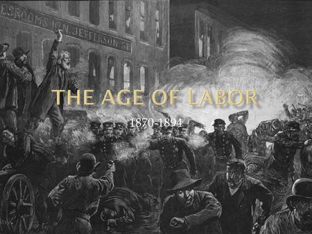 1870-1894.  1. Machines eliminate old jobs, and reduce the need for higher skilled workers.  2. More women are entering the workforce because of machines.