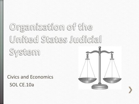 Organization of the United States Judicial System