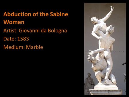 Abduction of the Sabine Women