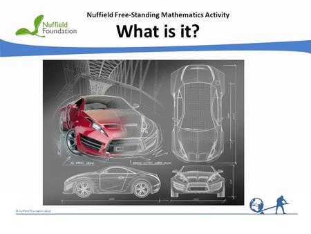 Nuffield Free-Standing Mathematics Activity