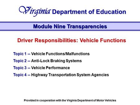 Virginia Department of Education