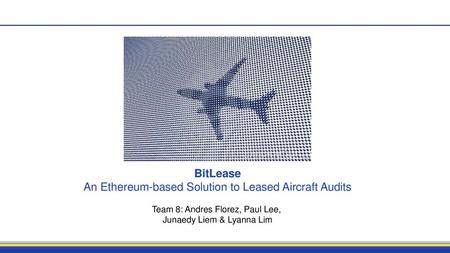 An Ethereum-based Solution to Leased Aircraft Audits