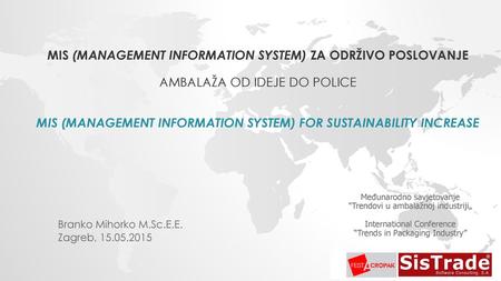 MIS (Management Information System) za održivo poslovanje