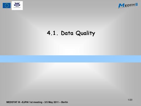 4.1. Data Quality 1.