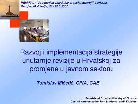 Tomislav Mičetić, CPIA, CAE