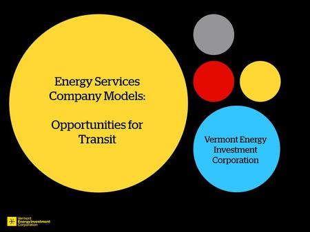 Energy Services Company Models: Opportunities for Transit