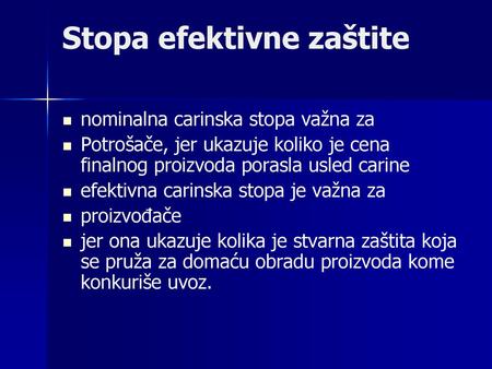 Stopa efektivne zaštite