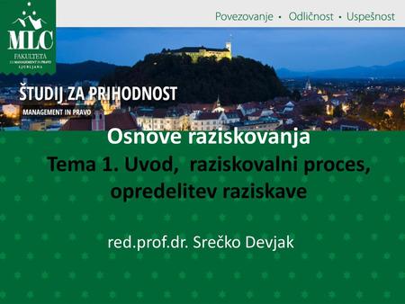 red.prof.dr. Srečko Devjak