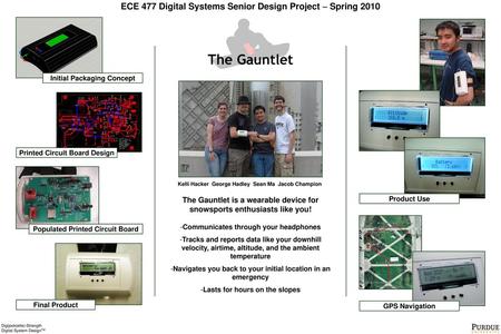 ECE 477 Digital Systems Senior Design Project  Spring 2010