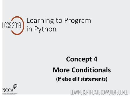 Learning to Program in Python