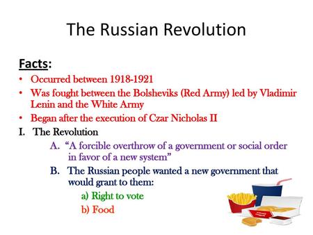 The Russian Revolution