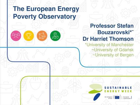 The European Energy Poverty Observatory