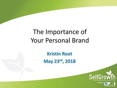 The Importance of Your Personal Brand