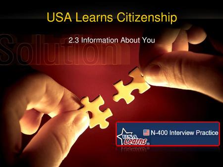 USA Learns Citizenship