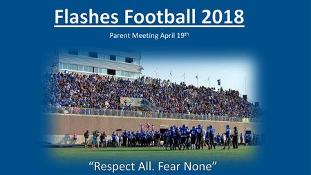 Parent Meeting April 19th