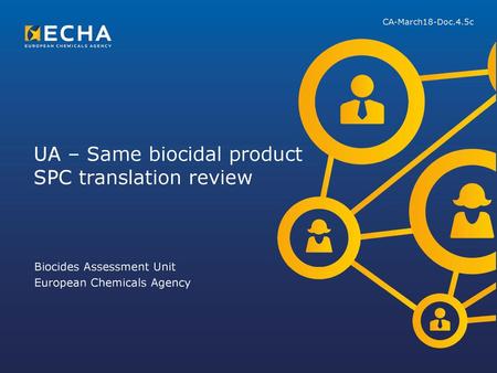 UA – Same biocidal product SPC translation review