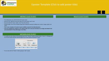 Eposter Template (Click to add poster title)