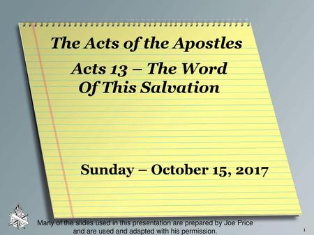 The Acts of the Apostles