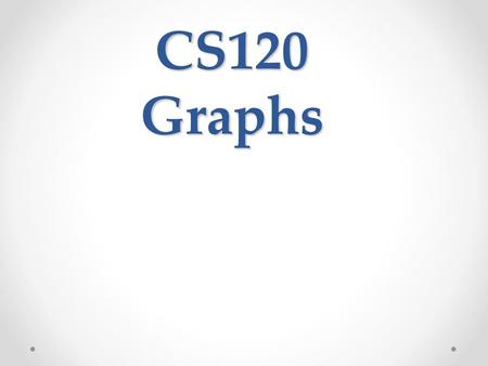 CS120 Graphs.