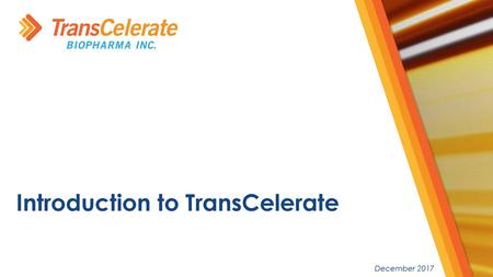 Introduction to TransCelerate