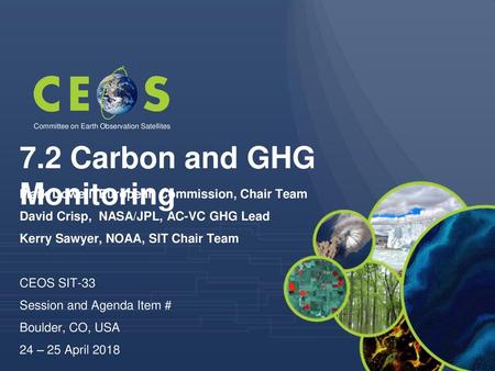 7.2 Carbon and GHG Monitoring