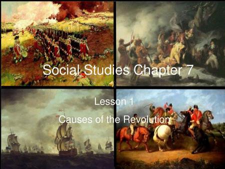 Social Studies Chapter 7