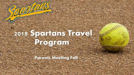 2018 Spartans Travel Program