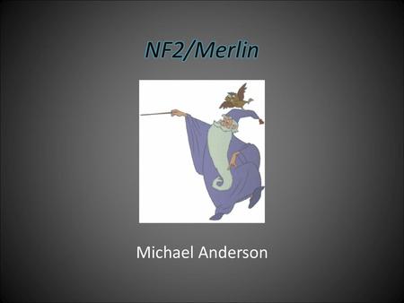 NF2/Merlin Michael Anderson.