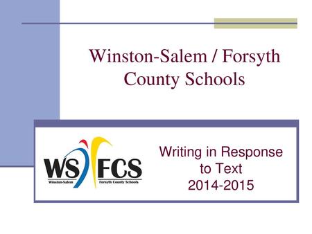 Winston-Salem / Forsyth County Schools