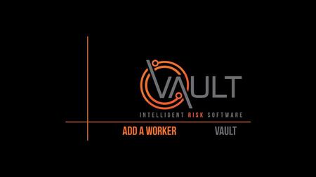 This presentation document has been prepared by Vault Intelligence Limited (“Vault) and is intended for off line demonstration, presentation and educational.