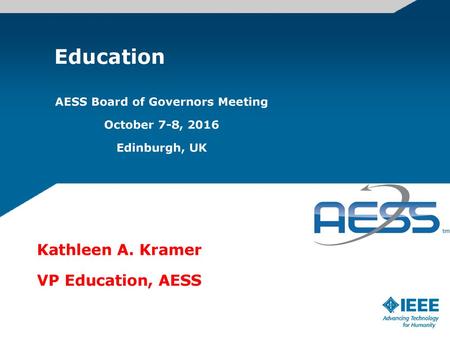 AESS Board of Governors Meeting