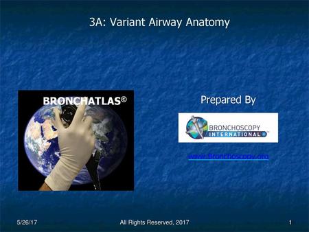 3A: Variant Airway Anatomy