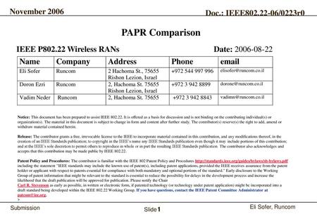 IEEE P Wireless RANs Date: