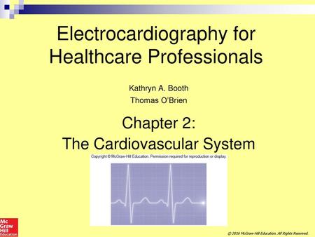 Electrocardiography for Healthcare Professionals