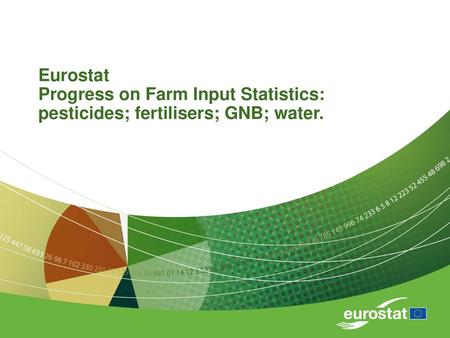 Pesticide data Sales data: Use data: Country use data: