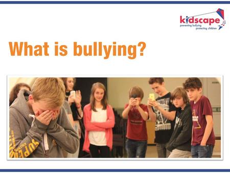 Kidscape is a UK charity established specifically to prevent bullying and child sexual abuse. We believe passionately, that all children have the right.